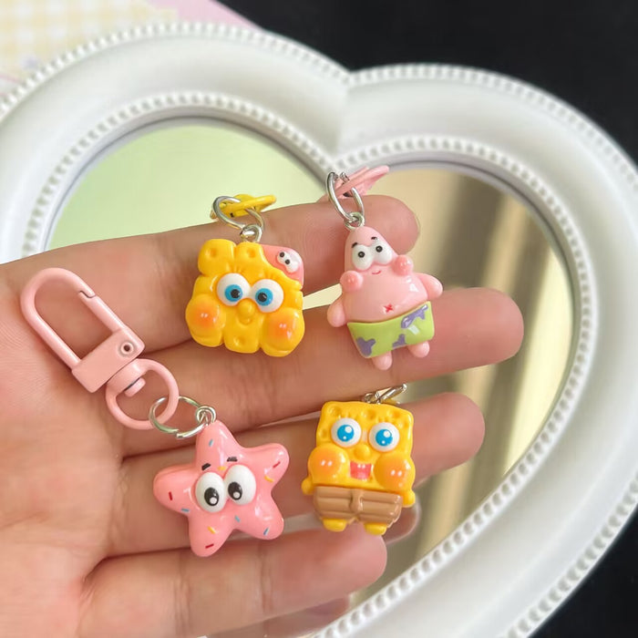 wholesale cute cartoon pendants Keychains JDC-KC-YuZ001