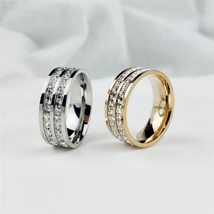 Wholesale Couple' s rings with diamonds and starry sky