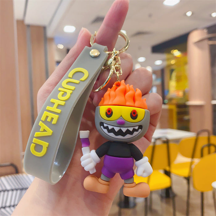 Wholesale Cartoon Teacup Monster Keychain