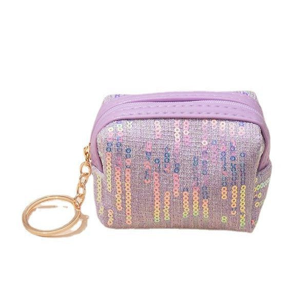 Wholesale Polyester Embroidered Sequins Cute Coin Purse JDC-WT-YuanYi003