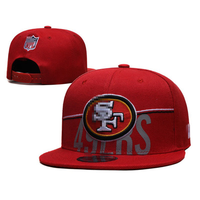 Wholesale Rugby Hats Embroidered Flat-Brimmed Hats Outdoor Sun Protection Hats Versatile Large Brims