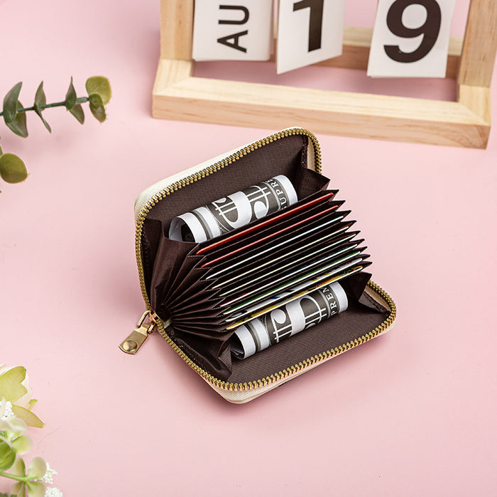 Wholesale Cute Cartoon Mini Zipper Short Wallet for Female Students