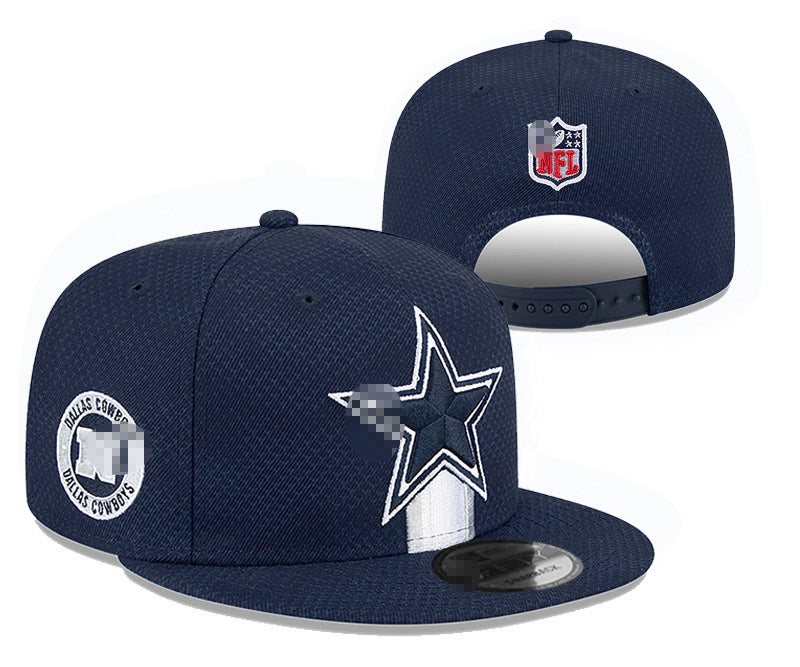 Wholesale Outdoor Sun Protection Sun Hat  Embroidered Flat Hat Football Team Hat
