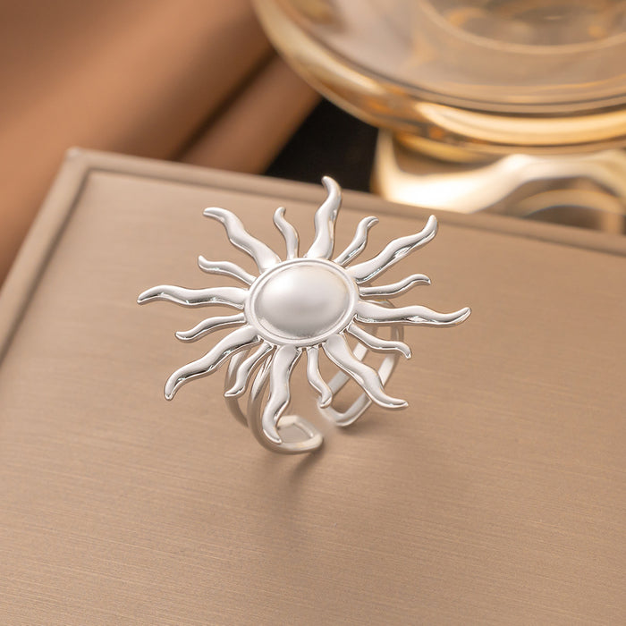 Wholesale New Style Sun Ring for Women Exaggerated