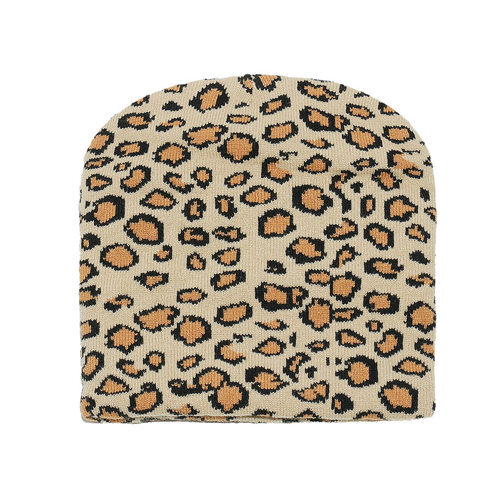 Wholesale Leopard Print Knitted Hat