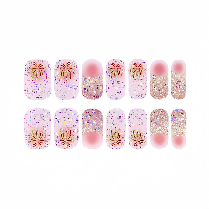 Wholesale Colorful Fireworks Nail Stickers Nail Art Stickers JDC-NS-ARS007