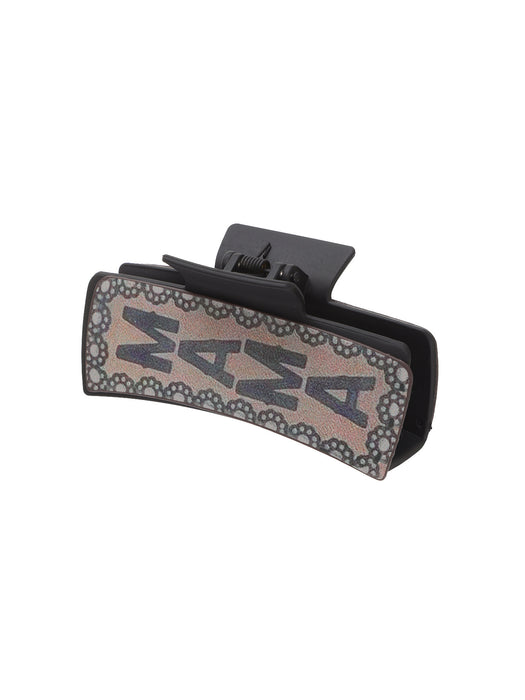 Wholesale Western Wind Sunflower Mother English Letter Leather Hairpin Shark Clip Lady Grab Clip