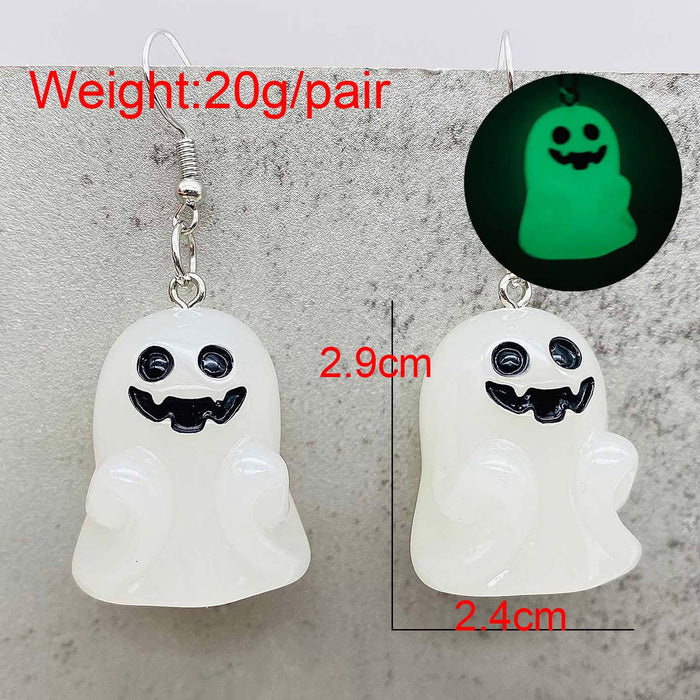 Wholesale  Earrings Ghost Pumpkin Corn Sugar Pendant Necklace  Christmas Jewelry