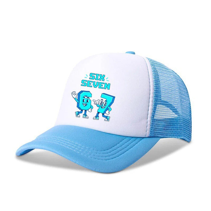 Wholesale Stylish Kids Cartoon Baseball Cap Breathable Mesh Unisex Sun Hat Extended Brim Fashion Accessory