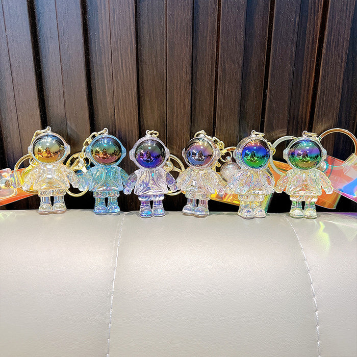 Wholesale Acrylic Astronaut Keychain JDC-KC-WoA032