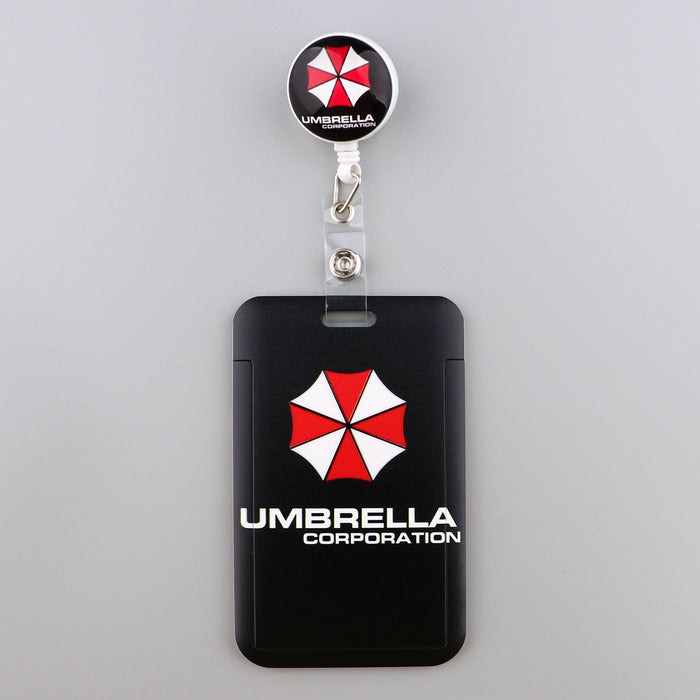 Wholesale Easy-Pull Buckle Lanyard Hard Shell Card Holder Double-Sided Printing