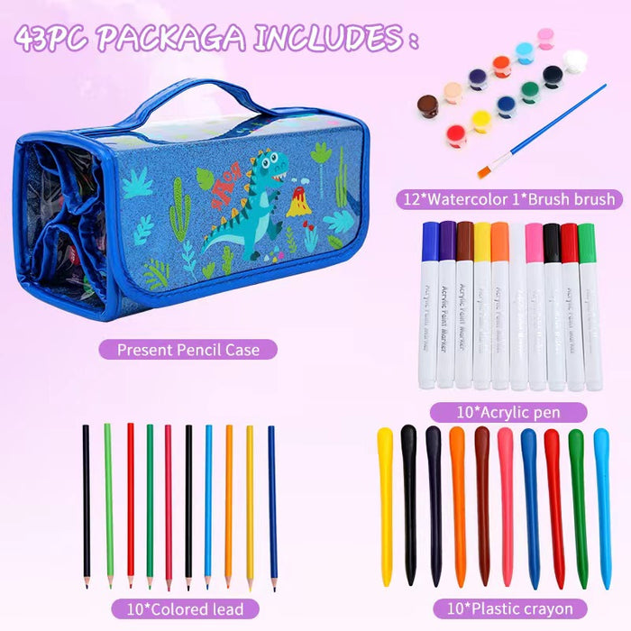 Wholesale marker pen 50PC bag watercolor pen painting suit