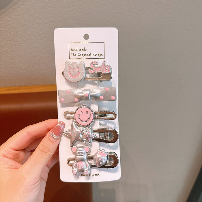 Wholesale Kids Cute Headwear Cyber Hair Clips