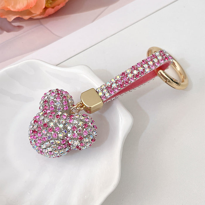 Wholesale Cartoon Diamond Alloy Keychain JDC-KC-CH119