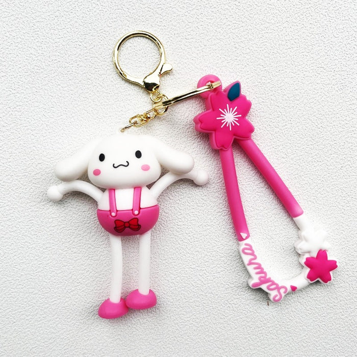 Wholesale PVC Cartoon Doll Keychain JDC-KC-ChuC044