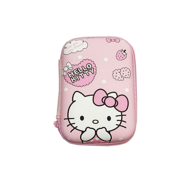 Wholesale  Cartoon  Headset Storage Bag Large Coin Purse Charger Data Cable Hard Disk Mobile Power Storage Box