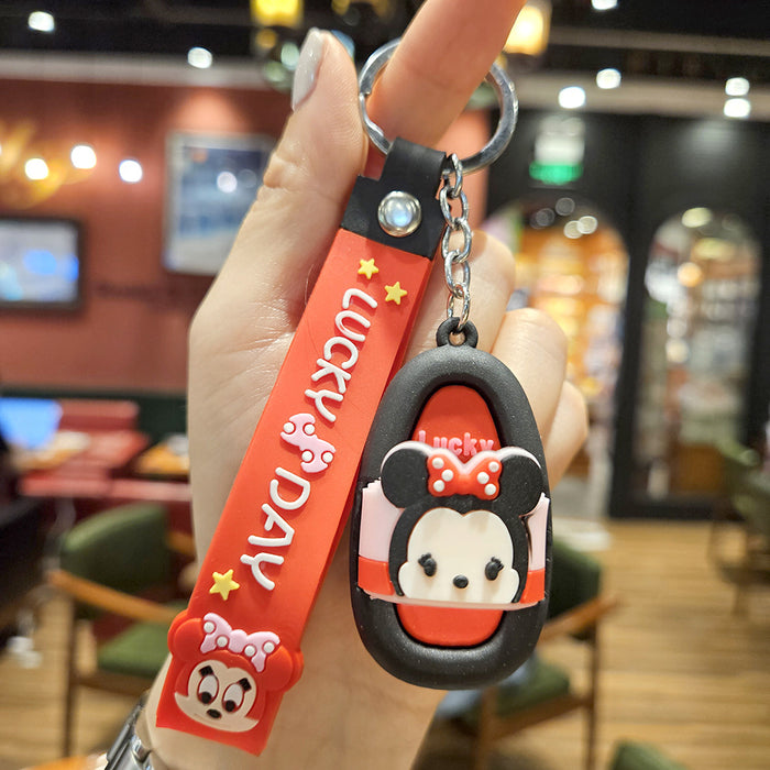 Wholesale PVC Cartoon Doll Keychain JDC-KC-KaMeng007