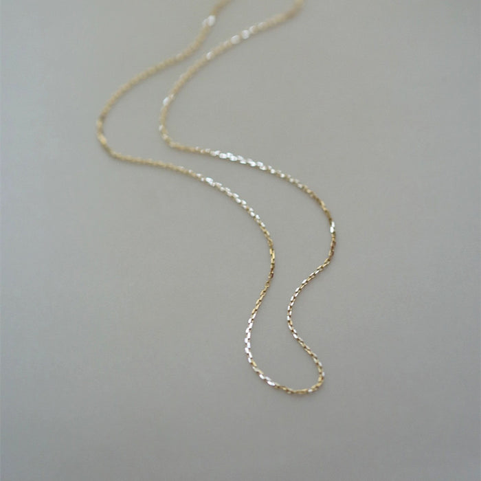 Wholesale Pure silver classic simple versatile necklace with adjustable collarbone chain and cross chain