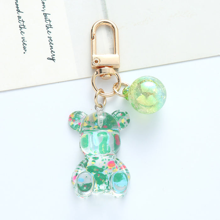 Wholesale  Soft and Cute  Keychain Pendant  Crystal Pearl  Bag Pendant