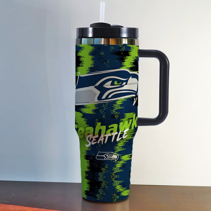 Wholesale Popular 40oz Car Cup Sf New Ice Cup Nfl American Football League Kc Thermos Cup