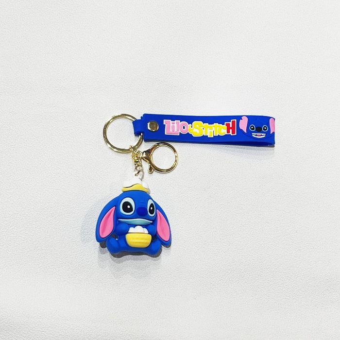 Wholesale PVC Cartoon Doll Motorcycle Keychain JDC-KC-WuYi110