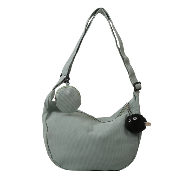 Wholesale Canvas bag, crossbody bag, large capacity casual versatile shoulder bag