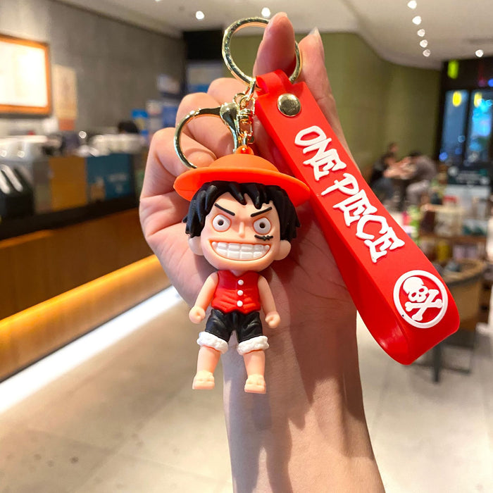 Wholesale Cartoon Doll Silicone Keychain JDC-KC-MingT069