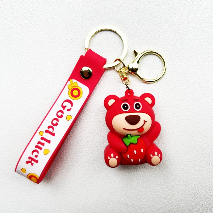 Wholesale PVC cartoon doll Keychain JDC-KC-WuYi094