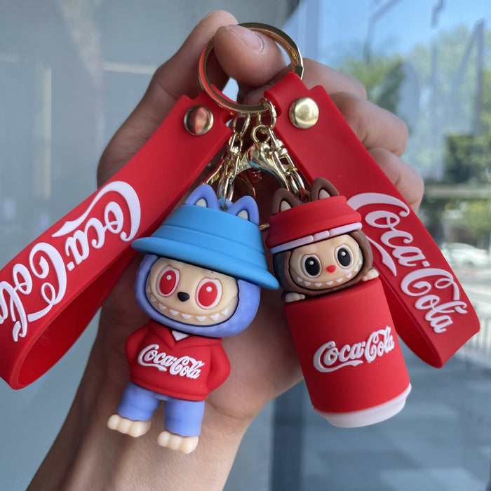 Wholesale Keychain Cartoon Doll Backpack Pendant Car Keychain Small Gift
