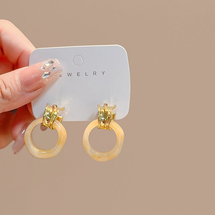 Wholesale Silver Butterfly Tassel Earrings High-end Earrings Elegant Diamond Pearl Long Earrings