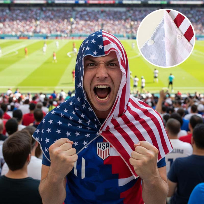 Wholesale 5pcs Flag Print World Cup Headf Quick-Dry Cooling Sun Protection