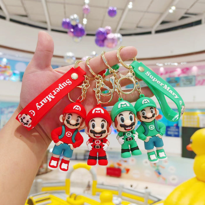 Wholesale Creative Super Mario Doll Keychain JDC-KC-HuJian008