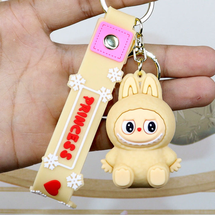 Wholesale Keychain Pendant Little Sheep Doll  Key Chain Ring Claw Machine Small Gift