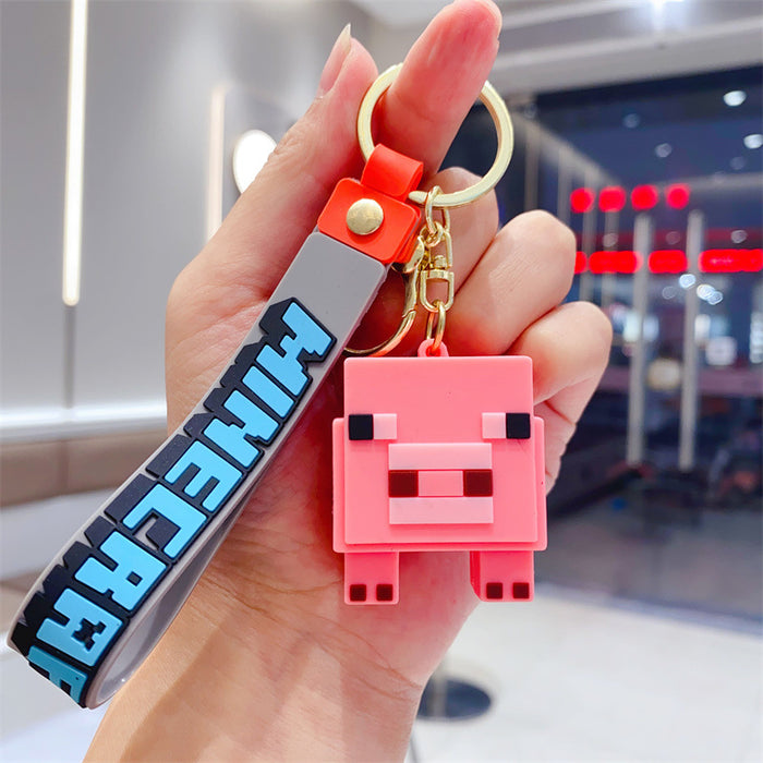 Wholesale Game Silicone Keychain