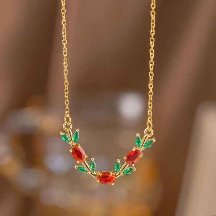 Wholesale Zircon Niche Versatile Clavicle Choker Necklace