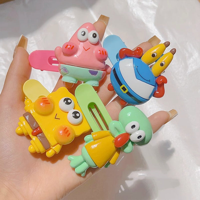 Wholesale Cute Cartoon Resin Hairpin JDC-HC-QiY014