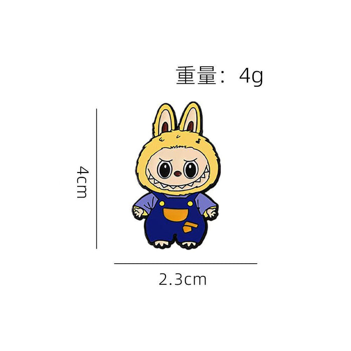 Wholesale Brooch Cute Forest Elf Metal Badge Cartoon Clothes Bag Accessories