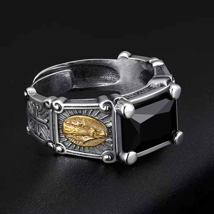 Wholesale Cross border vintage antique ring inlay