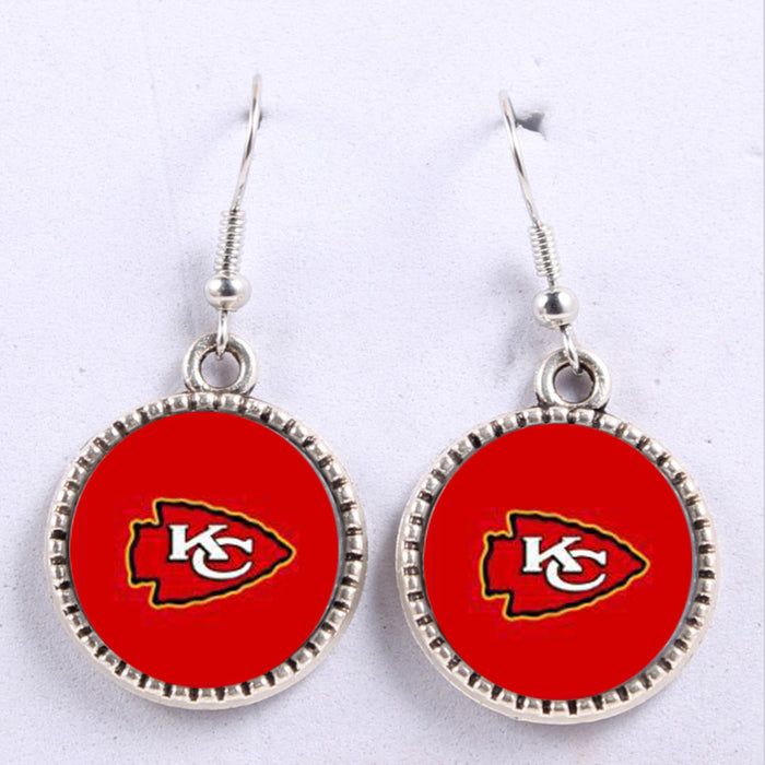 Wholesale Football Team Earrings Jewelry