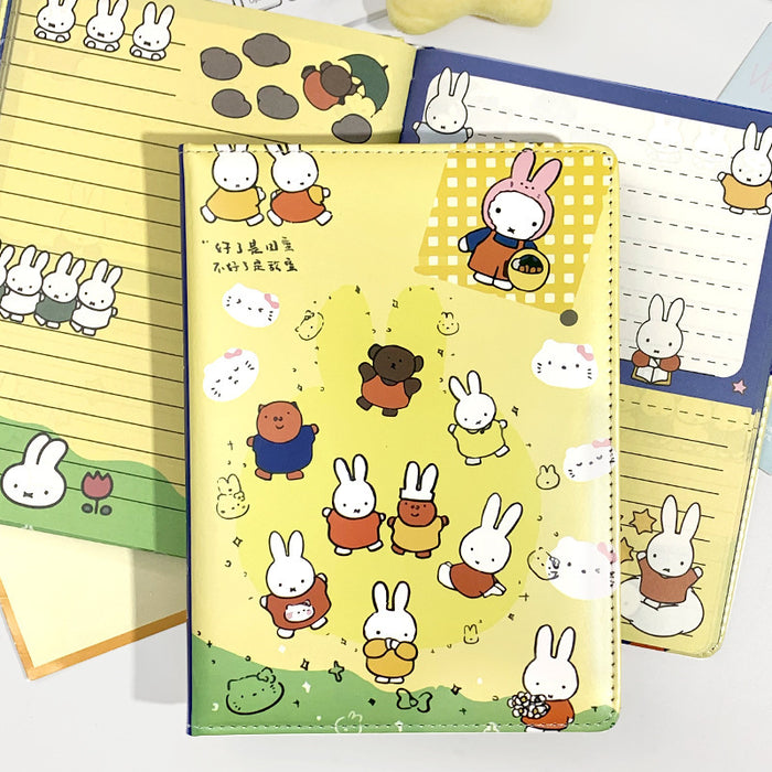 Wholesale A5 Cartoon Rabbit Notebook Decorative Paper Cover Diary MOQ≥2