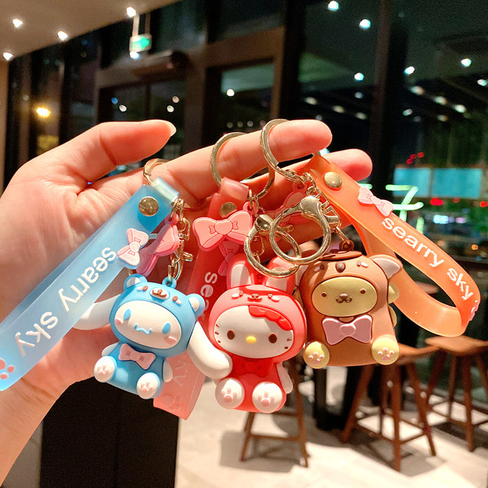 Wholesale PVC Cartoon Doll Keychains (S) JDC-KC-Gongz038