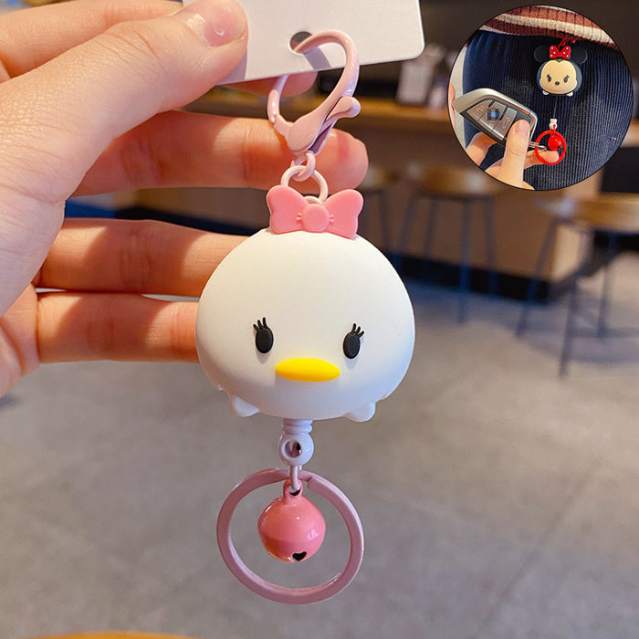 Wholesale Silicone Cartoon Doll Keychain JDC-KC-YY095