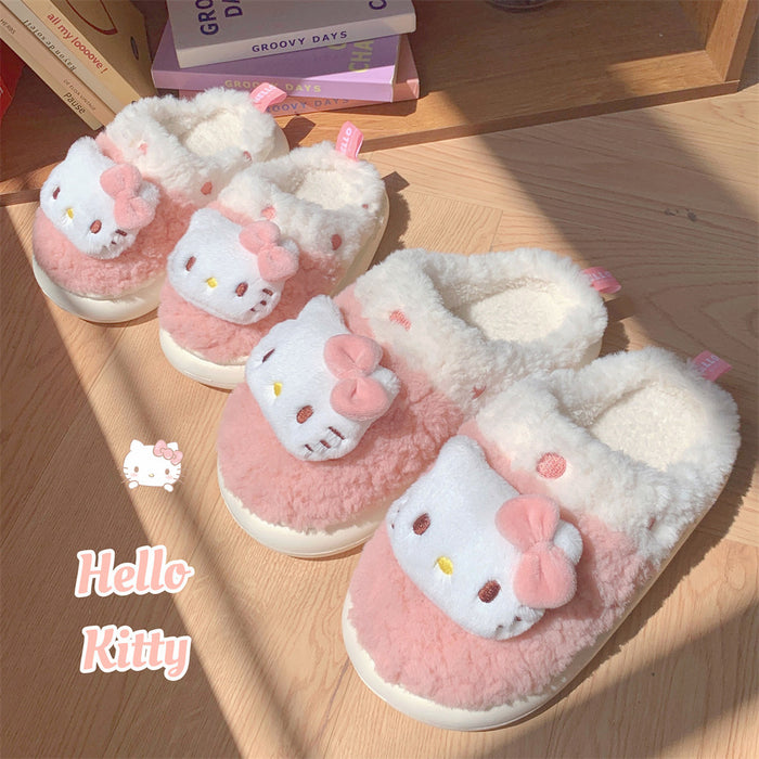 Wholesale Plush Cartoon Cotton Slippers (S) JDC-SP-RongHe001