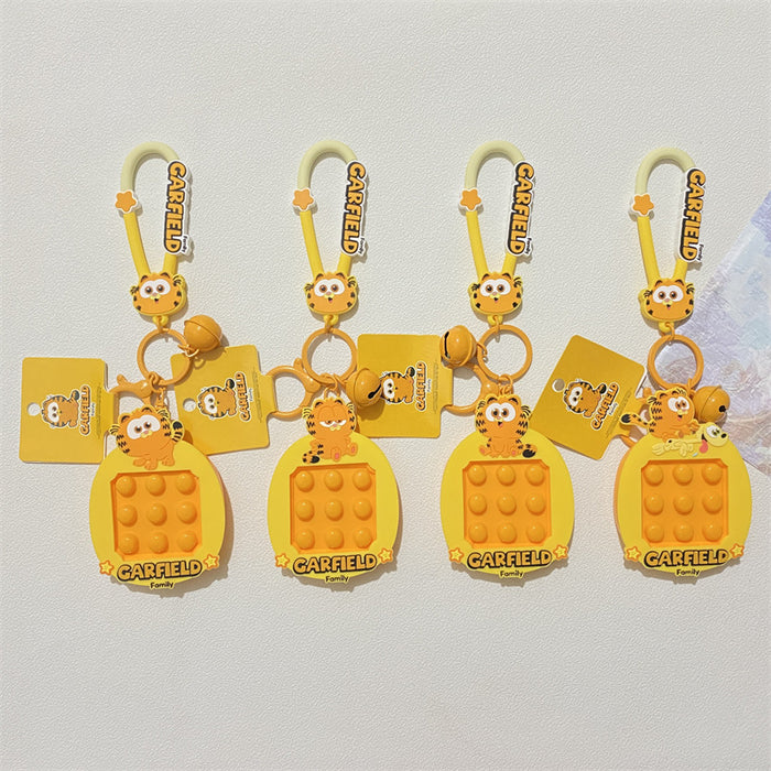 Wholesale PVC Cute Cartoon Squeeze Decompression Keychain JDC-KC-WuYi261