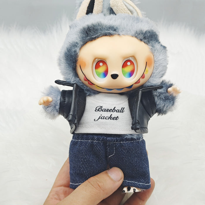 Wholesale Three-Piece Doll Clothes Macaron Dress-Up Doll Clothes for Dolls