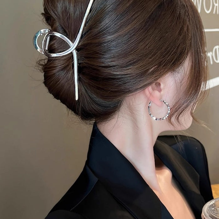 Wholesale Shark Clip Metal Oversized Grab Clip Hair Quantity Multi-Clip Hairpin Female