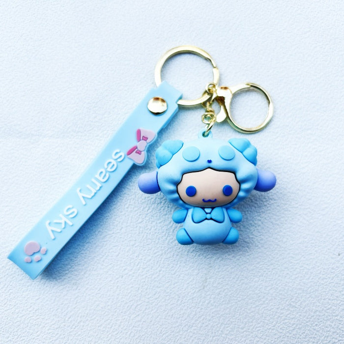 Wholesale PVC Cartoon Doll Keychain JDC-KC-WuYi164