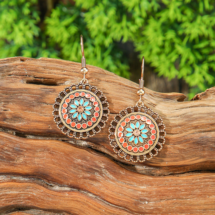 Wholesale Bohemian Tassel Earrings Vintage Style Fashion Accessory Gift MOQ≥2