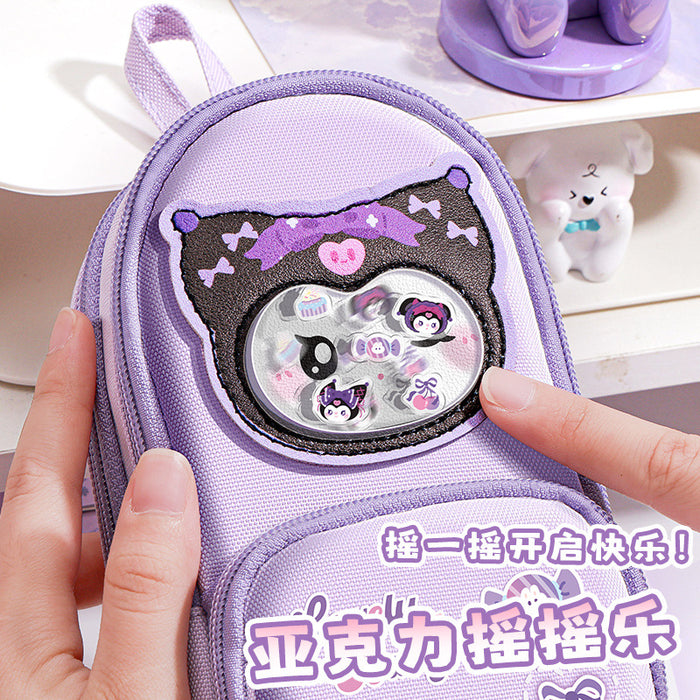 Wholesale Canvas Pencil Case Style Stationery Bag for Girls Resale