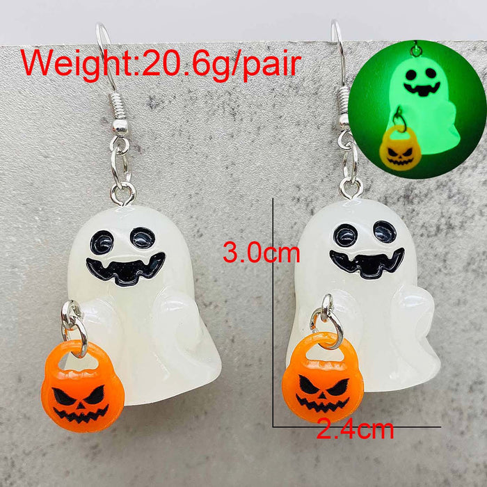 Wholesale  Earrings Ghost Pumpkin Corn Sugar Pendant Necklace  Christmas Jewelry